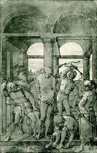 キリストの鞭打ち 作： Albrecht Dürer