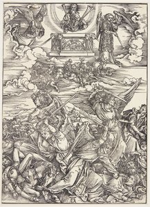 ユーフラテスの四人の復讐の天使 作： Albrecht Dürer