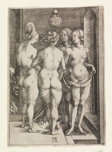 四人の裸婦 (四人の魔女) 作： Albrecht Dürer