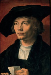 ドイツ語：ベルンハルト・フォン・リーゼン ベルンハルト・フォン・リーゼンの肖像 作： アルブレヒト・デューラー