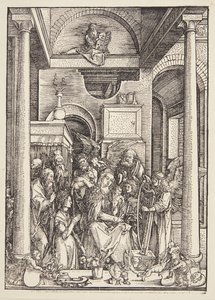 聖母の栄光 作： Albrecht Dürer