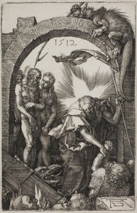 地獄の悲惨; The Engraved Passion より、辺境のキリスト 作： Albrecht Dürer
