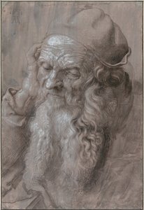 1521年老人の頭 作： Albrecht Dürer