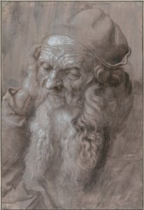 老人の頭、1521年 作： Albrecht Dürer