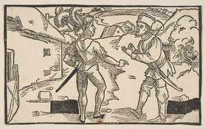 Heauton Timouroumenos、コメディオブテレンス、19世紀の復刻版。 作： Albrecht Dürer