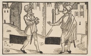 Hecyra、The Comedie of Terence、19 世紀の復刻版より。 作： Albrecht Dürer