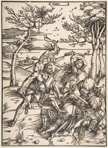 ヘラクレスとCacus.nd 作： Albrecht Dürer