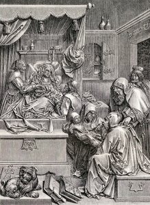 セントジョン誕生の高浮彫彫刻、1855年 作： Albrecht Dürer