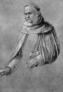 聖ドミニクス、1506、1936 作： Albrecht Dürer