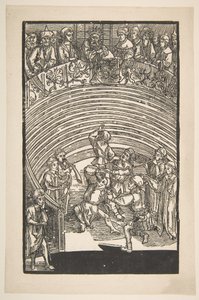 テレンスのコメディのイラスト、19世紀の復刻版。 作： Albrecht Dürer