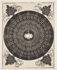横長シールド付きインターレース コード パターン 作： Albrecht Dürer