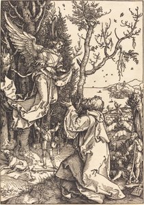 ヨアヒムと天使 作： Albrecht Dürer