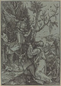ヨアヒムと天使 作： Albrecht Dürer