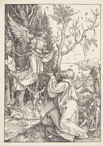 ヨアヒムと天使 作： Albrecht Dürer