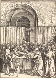 ヨアヒムの捧げ物は拒否されました 作： Albrecht Dürer
