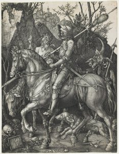 騎士、死、そして悪魔 作： Albrecht Dürer