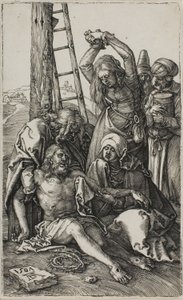 キリストの嘆き、『刻まれた受難』より 作： Albrecht Dürer
