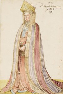 リヴォニアの貴婦人、1521年。 作： Albrecht Dürer