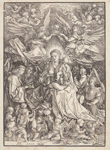 マドンナ 天使の女王 作： Albrecht Dürer