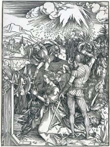 聖カタリナの殉教 作： Albrecht Dürer