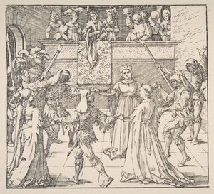 トーチとの仮面舞踏会、1922年。 作： Albrecht Dürer