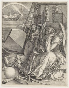 Melencolia I、1514 作： Albrecht Dürer