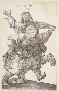 踊る農民夫婦 作： Albrecht Dürer