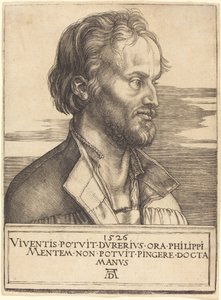 フィリップ・メランヒトン 作： Albrecht Dürer