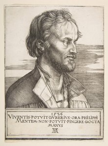 Philip Melanchthon、1526年。 作： Albrecht Dürer