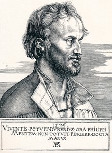 Philipp Melanchthon、1526 1906。 作： Albrecht Dürer