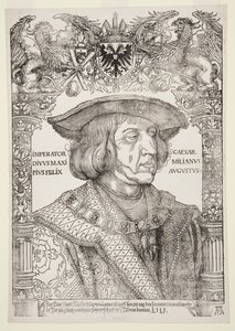 マクシミリアン1世の肖像 作： Albrecht Dürer