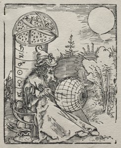 1504年の天球儀を持つプトレマエウス。 作： Albrecht Dürer