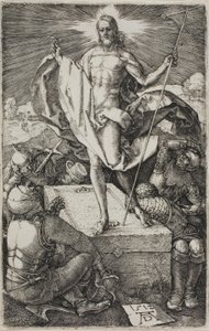 復活、『刻まれた情熱』より 作： Albrecht Dürer