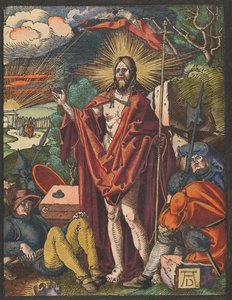小さな木版画の情熱からの復活.nd 作： Albrecht Dürer