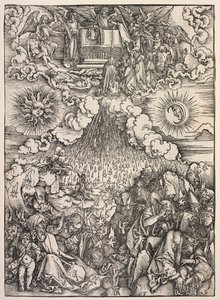 ヨハネの黙示録: 第六の封印の開封 作： Albrecht Dürer