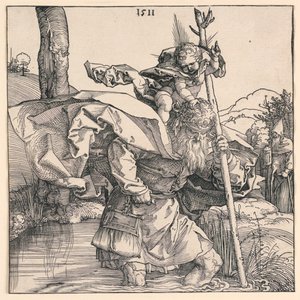 聖クリストファー 作： Albrecht Dürer