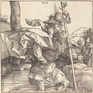 聖クリストファー 作： Albrecht Dürer