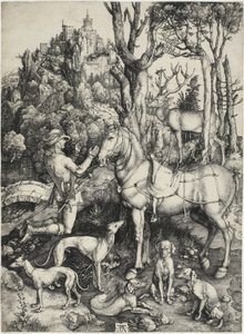サン・ユースタス 作： Albrecht Dürer