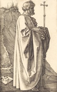 聖フィリップ、1526年。 作： Albrecht Dürer
