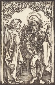 Saint-Roch、c。 1500。 作： Albrecht Dürer