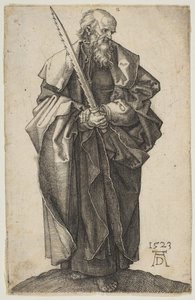 セントサイモン、1523年。 作： Albrecht Dürer
