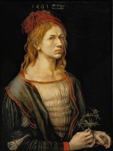 アザミの自画像 作： Albrecht Dürer
