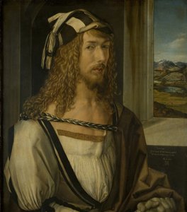 自画像 作： Albrecht Dürer