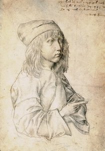 13歳の自画像 作： アルブレヒト・デューラー