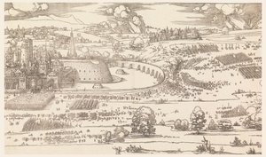 都市の包囲 (パート 1) 作： Albrecht Dürer