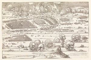 都市の包囲 (パート 2) 作： Albrecht Dürer