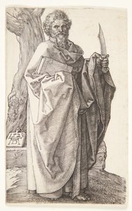 聖バーソロミュー 作： Albrecht Dürer