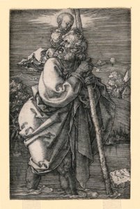 聖クリストファー 作： Albrecht Dürer