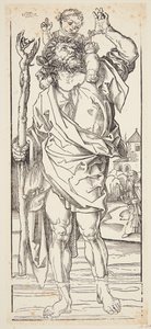 聖クリストファー 作： Albrecht Dürer