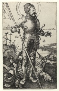 セントジョージスタンディング、1502年 作： Albrecht Dürer